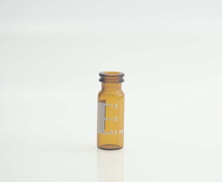 Reliable Amber Snap Top Vial for Chromatography